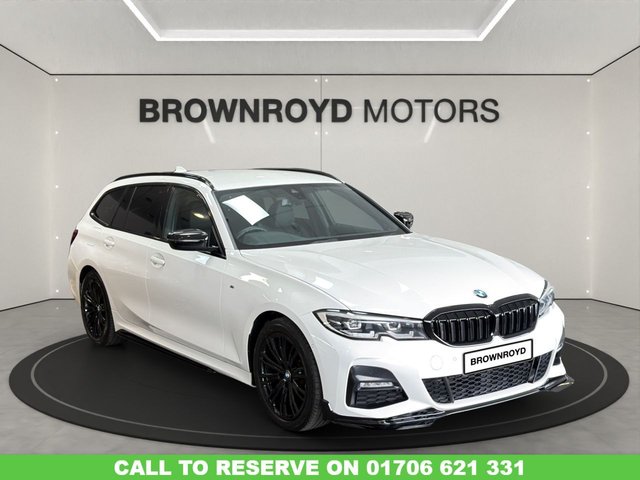 View our BMW 3 Series 2.0 320d MHT M Sport Touring 5dr Diesel Hybrid Auto Euro 6 (s/s) (190 ps)