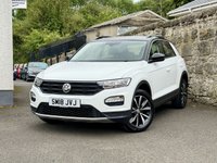 USED 2018 18 VOLKSWAGEN T-ROC 1.0 TSI SE SUV 5dr Petrol Manual Euro 6 (s/s) (115 ps) CRUISE CONTROL+FRONT AND REAR PARKING SENSORS+FULL SERVICE HISTORY+FINANCE AVAILABLE ON THIS CAR