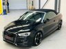 USED 2016 16 AUDI A3 CABRIOLET 1.6 TDI S line Convertible 2dr Diesel Manual Euro 6 (s/s) (Nav) (110 ps) Mythos Black | RS Style Wheels | Heated Seats | Cambelt & Clutch Replaced | ULEZ OK | Low Road Tax
