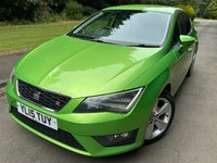 USED 2015 15 SEAT LEON 2.0 TDI FR Hatchback 5dr Diesel Manual Euro 6 (s/s) (184 ps) 1 Former Keeper, Sat Nav