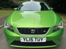 USED 2015 15 SEAT LEON 2.0 TDI FR Hatchback 5dr Diesel Manual Euro 6 (s/s) (184 ps) 1 Former Keeper, Sat Nav