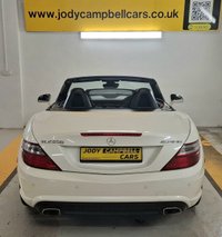 USED 2013 MERCEDES-BENZ SLK 1.8 SLK200 BlueEfficiency AMG Sport Convertible 2dr Petrol G-Tronic+ Euro 5 (s/s) (184 ps) Heated Seats, Heated Air Scarf, Black Alloys.