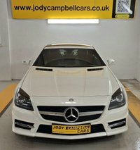 USED 2013 MERCEDES-BENZ SLK 1.8 SLK200 BlueEfficiency AMG Sport Convertible 2dr Petrol G-Tronic+ Euro 5 (s/s) (184 ps) Heated Seats, Heated Air Scarf, Black Alloys.