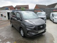 USED 2024 24 FORD TRANSIT CUSTOM 2.0 300 EcoBlue Limited Panel Van Diesel L1 H1 Euro 6  (136 Bhp ) Finance Available  2024 FORD TRANSIT CUSTOM LIMITED ( 136 Bhp ) FINANCE AVAILABLE