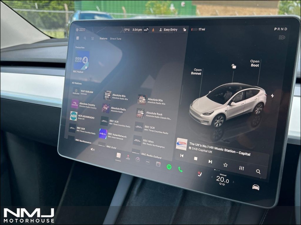 USED 2024 24 TESLA MODEL Y Auto RWD 5dr 9.9%APR VAT Q PRM WHITE INT