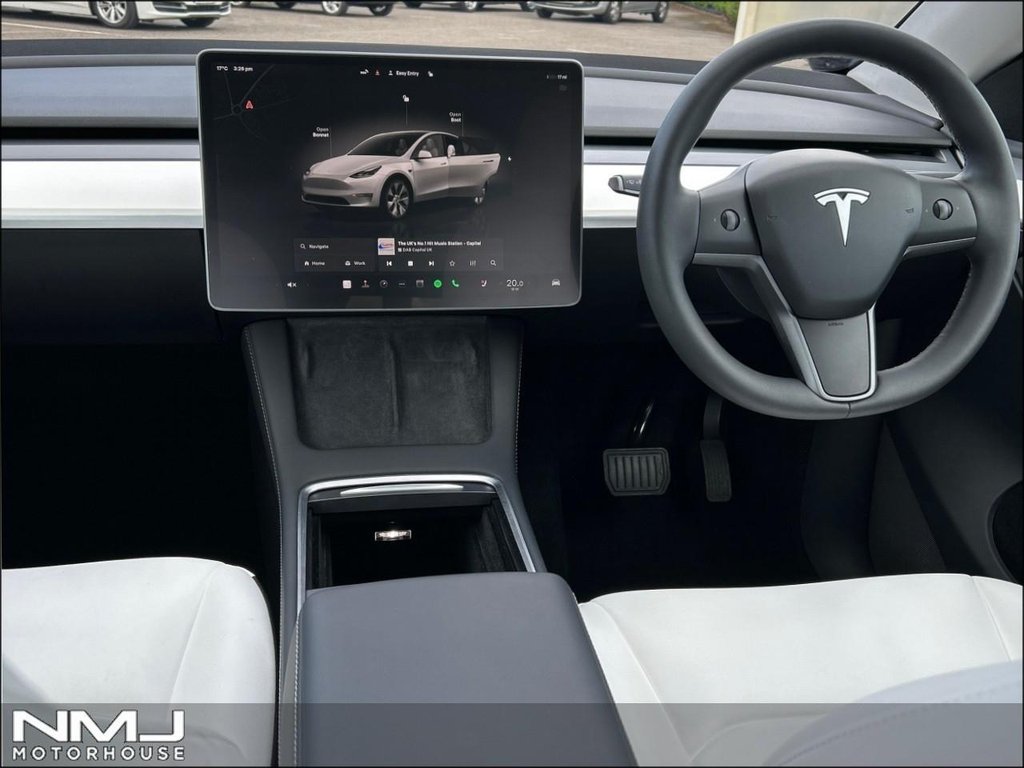 USED 2024 24 TESLA MODEL Y Auto RWD 5dr 9.9%APR VAT Q PRM WHITE INT