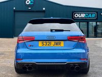 USED 2017 17 AUDI S3 2.0 TFSI Black Edition Hatchback 3dr Petrol S Tronic quattro Euro 6 (s/s) (310 ps) ARA BLUE!