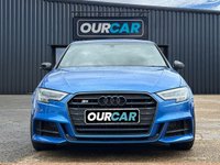 USED 2017 17 AUDI S3 2.0 TFSI Black Edition Hatchback 3dr Petrol S Tronic quattro Euro 6 (s/s) (310 ps) ARA BLUE!