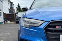USED 2017 17 AUDI S3 2.0 TFSI Black Edition Hatchback 3dr Petrol S Tronic quattro Euro 6 (s/s) (310 ps) ARA BLUE!