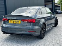 USED 2018 18 AUDI A3 1.5 TFSI CoD Black Edition Saloon 4dr Petrol S Tronic Euro 6 (s/s) (150 ps) 