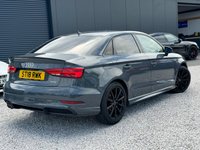 USED 2018 18 AUDI A3 1.5 TFSI CoD Black Edition Saloon 4dr Petrol S Tronic Euro 6 (s/s) (150 ps) 