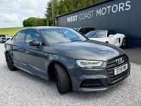 USED 2018 18 AUDI A3 1.5 TFSI CoD Black Edition Saloon 4dr Petrol S Tronic Euro 6 (s/s) (150 ps) 