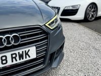 USED 2018 18 AUDI A3 1.5 TFSI CoD Black Edition Saloon 4dr Petrol S Tronic Euro 6 (s/s) (150 ps) 