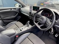 USED 2018 18 AUDI A3 1.5 TFSI CoD Black Edition Saloon 4dr Petrol S Tronic Euro 6 (s/s) (150 ps) 
