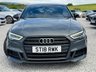 USED 2018 18 AUDI A3 1.5 TFSI CoD Black Edition Saloon 4dr Petrol S Tronic Euro 6 (s/s) (150 ps) 
