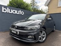 USED 2018 18 VOLKSWAGEN POLO 1.0 TSI R-Line Hatchback 5dr Petrol Manual Euro 6 (s/s) (95 ps) Climate control A/C, Cruise control, Front Sensors, Rear Sensors, R-Line Sports Seats, Digital Cockpit, Keyless Drive, Bluetooth, USB input, Heated folding wingmirrors, DAB radio, Auto headlights, Apple Car Play, Android Auto.