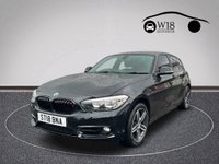 USED 2018 18 BMW 1 SERIES 2.0 120d Sport Hatchback 5dr Diesel Manual Euro 6 (s/s) (190 ps) 