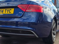 USED 2014 14 AUDI A5 2.0 TDI Black Edition Coupe 2dr Diesel Manual Euro 5 (s/s) (177 ps) 6 months warranty, &pound;1000 per claim