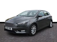 USED 2015 15 FORD FOCUS 1.5T EcoBoost Titanium Hatchback 5dr Petrol Manual Euro 6 (s/s) (150 ps) 6 months warranty, &pound;1000 per claim