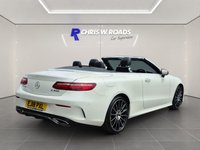 USED 2018 18 MERCEDES-BENZ E-CLASS 3.0 E400 V6 AMG Line (Premium Plus) Cabriolet 2dr G-Tronic+ 4MATIC  ** Driving Assistance Pack Upgrade + Alloy Upgrades **