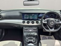 USED 2018 18 MERCEDES-BENZ E-CLASS 3.0 E400 V6 AMG Line (Premium Plus) Cabriolet 2dr G-Tronic+ 4MATIC  ** Driving Assistance Pack Upgrade + Alloy Upgrades **