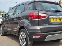 USED 2018 68 FORD ECOSPORT 1.0T EcoBoost Titanium SUV 5dr Petrol Manual Euro 6 (s/s) (125 ps) 6 months warranty, &pound;1000 per claim