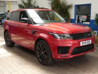 USED 2019 19 LAND ROVER RANGE ROVER SPORT 2.0 P400e 13.1kWh HSE GPF Dynamic SUV 5dr Petrol Plug-in Hybrid Auto 4WD Euro 6 (s/s) (404 ps) BIG SPEC SUNROOF SAT NAV HEAD UP DISPLAY 360 CAMERA LEATHER ADAPTIVE CRUISE BLIND SPOT 4 ZONE CLIMATE PARKING SENSORS 2 OWNERS 5 SERVICES TO 57K MILES WARRANTY