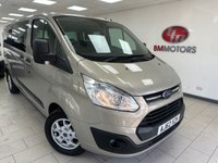 USED 2013 62 FORD TRANSIT CUSTOM 2.2 TDCi 310 Trend Kombi 5dr Diesel Manual L1 H1 (172 g/km, 123 bhp) 