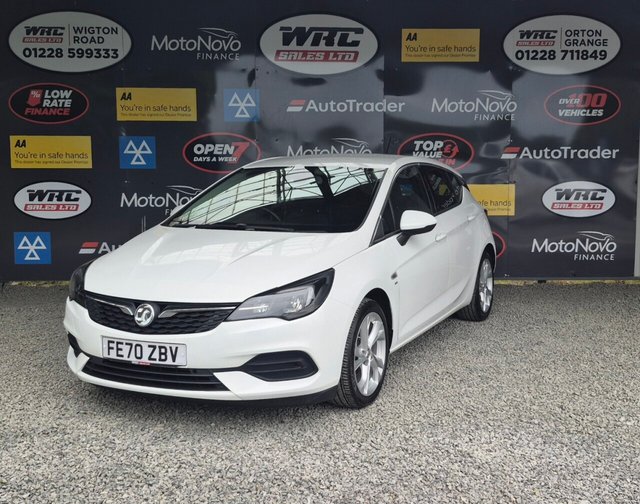 View our Vauxhall Astra 1.2 Turbo SRi Nav Hatchback 5dr Petrol Manual Euro 6 (s/s) (110 ps)