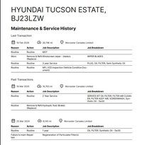 USED 2023 23 HYUNDAI TUCSON 1.6 T-GDi SE Connect SUV 5dr Petrol Manual Euro 6 (s/s) (150 ps) ONE OWNER FROM NEW