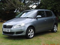2012 SKODA FABIA 1.2 TSI SE Hatchback 5dr Petrol Manual Euro 5 (86 ps) &pound;4295.00