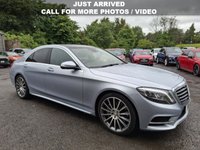 USED 2016 16 MERCEDES-BENZ S-CLASS 3.0 S350d V6 AMG Line Saloon 4dr Diesel 9G-Tronic+ Euro 6 (s/s) (258 ps) 