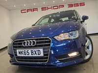 USED 2016 65 AUDI A3 1.6 TDI Sport Hatchback 3dr Diesel Manual Euro 6 (s/s) (Nav) (110 ps) 