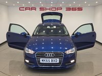 USED 2016 65 AUDI A3 1.6 TDI Sport Hatchback 3dr Diesel Manual Euro 6 (s/s) (Nav) (110 ps) 