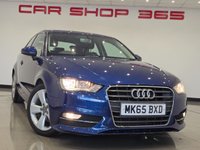 USED 2016 65 AUDI A3 1.6 TDI Sport Hatchback 3dr Diesel Manual Euro 6 (s/s) (Nav) (110 ps) 