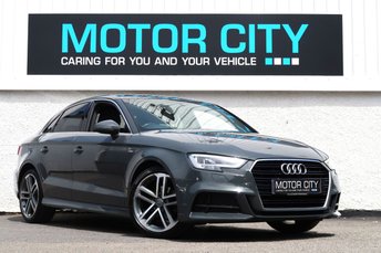2017 AUDI A3 1.4 TFSI CoD S line Saloon 4dr Petrol S Tronic Euro 6 (s/s) (150 ps) &pound;15999.00