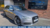 USED 2016 66 AUDI A6 AVANT 2.0 TDI ultra Black Edition Estate 5dr Diesel S Tronic Euro 6 (s/s) (190 ps) ** 4-ZONE CLIMATE CONTROL - HEATED SEATS - SATALLITE NAVIGATION - BLUETOOTH **