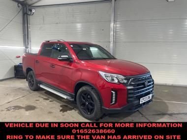 View our Ssangyong Musso 2.2D Saracen Pickup Double Cab 4dr Diesel Auto 4WD Euro 6 (181 ps)
