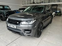 USED 2017 17 LAND ROVER RANGE ROVER SPORT 3.0 SD V6 HSE SUV 5dr Diesel Auto 4WD Euro 6 (s/s) (306 ps) 