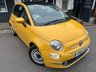 USED 2016 16 FIAT 500 0.9 TwinAir Lounge Hatchback 3dr Petrol Manual Euro 6 (s/s) (85 bhp) 15 INCH ALLOYS // NEW MOT