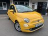 USED 2016 16 FIAT 500 0.9 TwinAir Lounge Hatchback 3dr Petrol Manual Euro 6 (s/s) (85 bhp) 15 INCH ALLOYS // NEW MOT