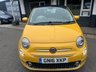 USED 2016 16 FIAT 500 0.9 TwinAir Lounge Hatchback 3dr Petrol Manual Euro 6 (s/s) (85 bhp) 15 INCH ALLOYS // NEW MOT