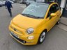 USED 2016 16 FIAT 500 0.9 TwinAir Lounge Hatchback 3dr Petrol Manual Euro 6 (s/s) (85 bhp) 15 INCH ALLOYS // NEW MOT