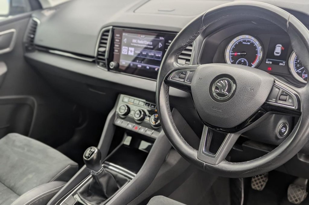 USED 2019 19 SKODA KAROQ 1.6 TDI SE L SUV 5dr Diesel Manual Euro 6 (s/s) (115 ps) Car Play, Heated Seats,Sensors