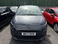 USED 2017 17 CITROEN GRAND C4 PICASSO 1.6 BlueHDi Touch Edition MPV 5dr Diesel Manual Euro 6 (s/s) (100 ps) SERVICE HISTORY, APPLE CAR PLAY, 2 KEYS, &pound;20 TAX