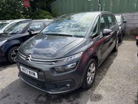 USED 2017 17 CITROEN GRAND C4 PICASSO 1.6 BlueHDi Touch Edition MPV 5dr Diesel Manual Euro 6 (s/s) (100 ps) SERVICE HISTORY, APPLE CAR PLAY, 2 KEYS, &pound;20 TAX