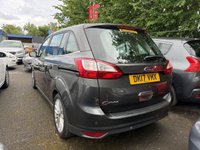 USED 2017 17 FORD GRAND C-MAX 1.5 TDCi Titanium MPV 5dr Diesel Manual Euro 6 (s/s) (120 ps) SERVICE HISTORY, SAT NAV, 2 KEYS, REAR PARKING SENSORS