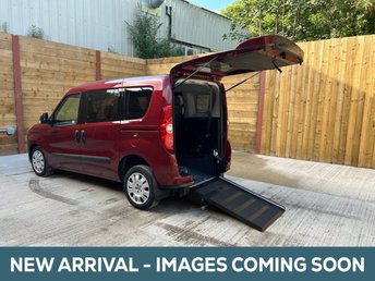 2014 FIAT DOBLO 3 Seat Petrol Wheelchair Accessible Disabled Access Vehicle WAV &pound;6945.00