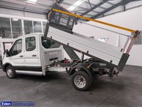 USED 2023 23 FORD TRANSIT 2.0 350 EcoBlue Chassis Double Cab RWD Tipper  L3 Euro 6 (s/s) (130 ps) RAC APPROVED DEALER 200 VANS