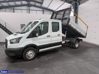 USED 2023 23 FORD TRANSIT 2.0 350 EcoBlue Chassis Double Cab RWD Tipper  L3 Euro 6 (s/s) (130 ps) RAC APPROVED DEALER 200 VANS